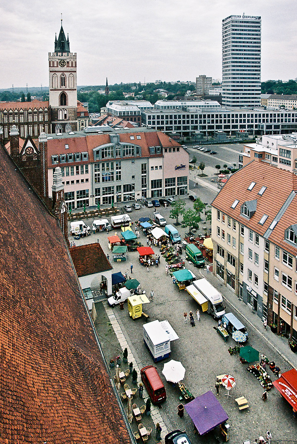 Blick vom Rathausturm
